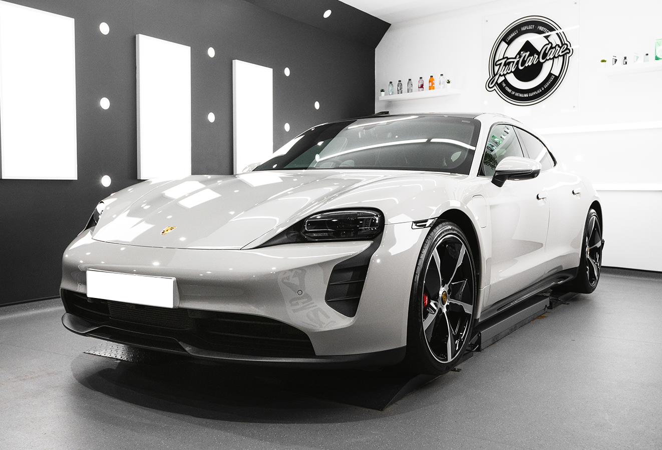 Porsche Taycan 4S Front End Extended PPF | PPF North East