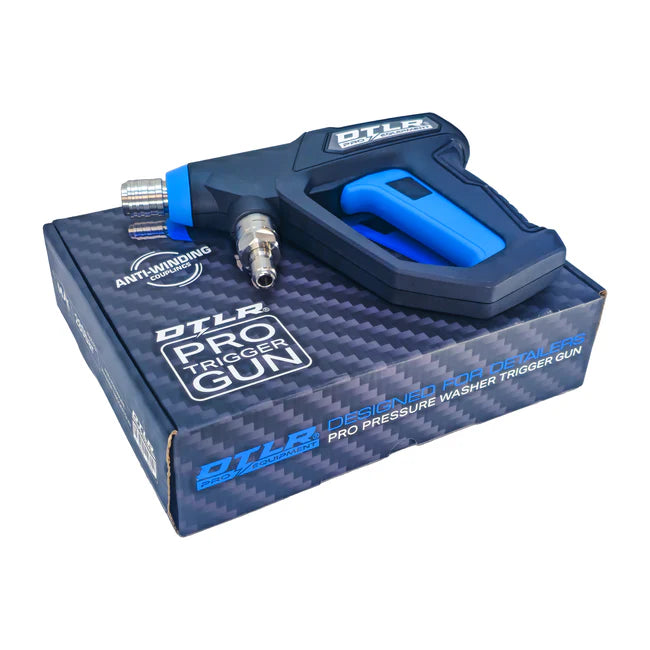 DTLR 2.0 Pro Trigger Gun - Stainless Steel QR couplings