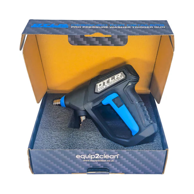 DTLR 2.0 Pro Trigger Gun - Stainless Steel QR couplings