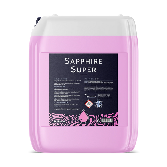 Jennychem Sapphire Super Protective Rinse Aid 5L Spray On Ceramic