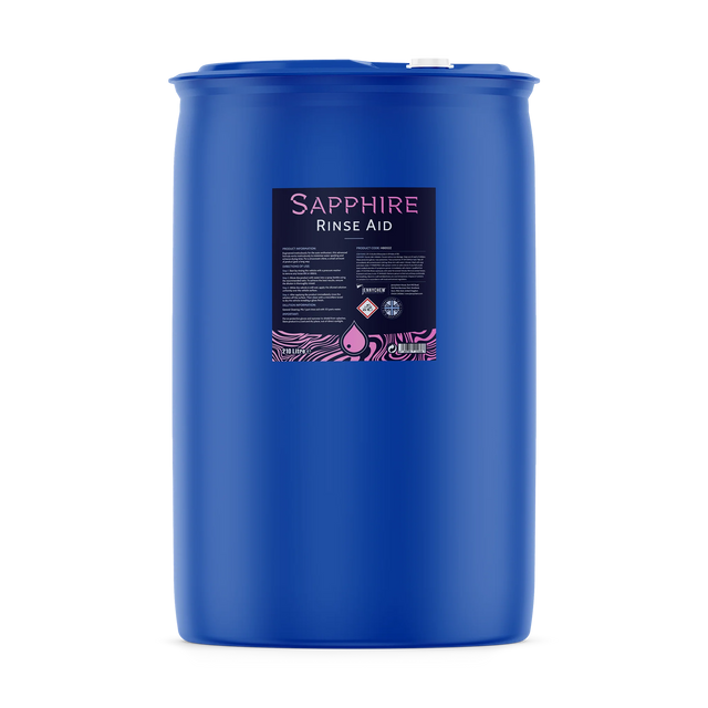 Jennychem Sapphire Super Protective Rinse Aid 210L | Spray On Ceramic