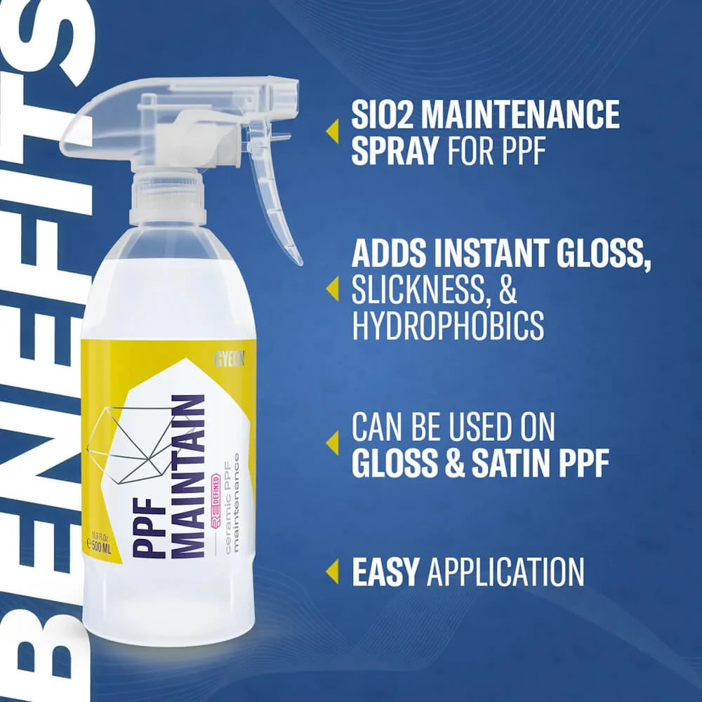 Gyeon Q²M PPF Maintain Redefined 500ml | SiO2 Spray Sealant