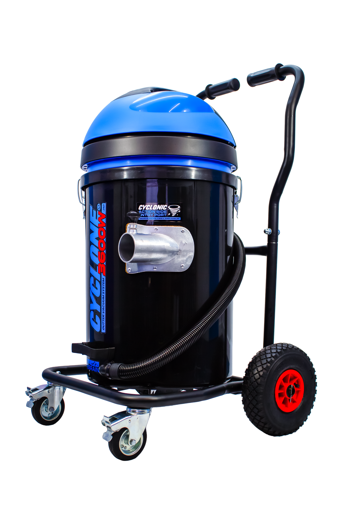Kiam CYCLONE® All Terrain Gutter Vacuum 3600W 76L Polypropylene Black