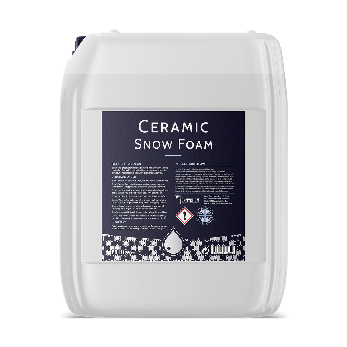 Jennychem Ceramic Foam Spray On Ceramic Coating 20L