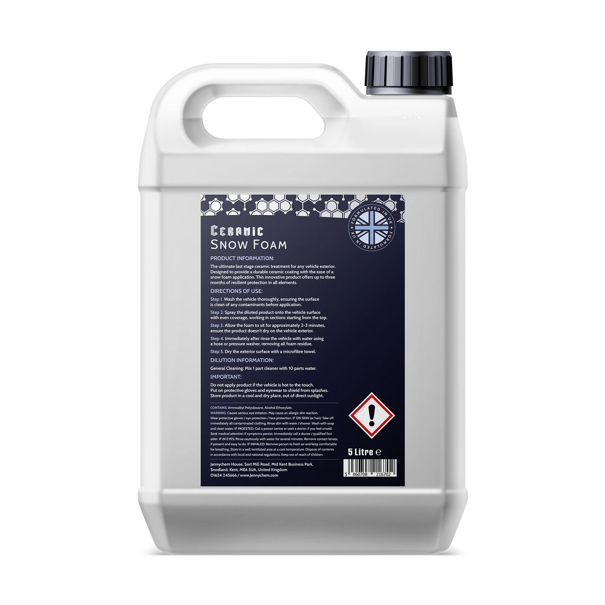 Jennychem Ceramic Snow Foam | 3 Months Protection 5L