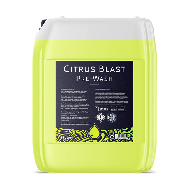 Jennychem Citrus Blast Pre Wash 20L | Citrus Degreaser Pre Wash