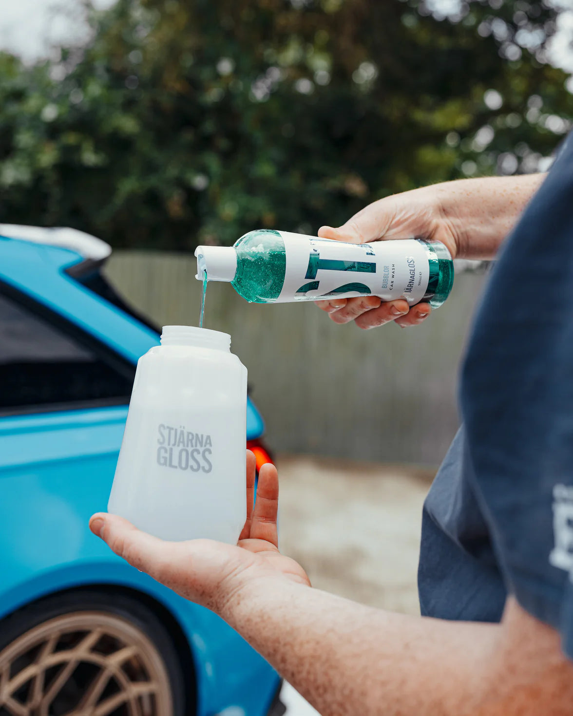 Stjarnagloss Bubblor 500ml | pH Neutral Car Shampoo