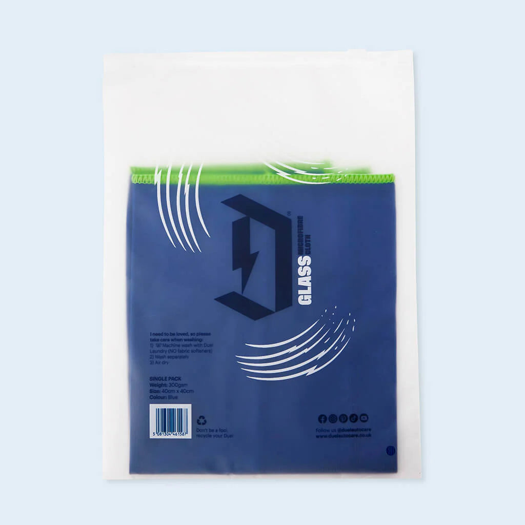 Duel Window & Glass Cloth | Streak & Smear Free Glass Cloth