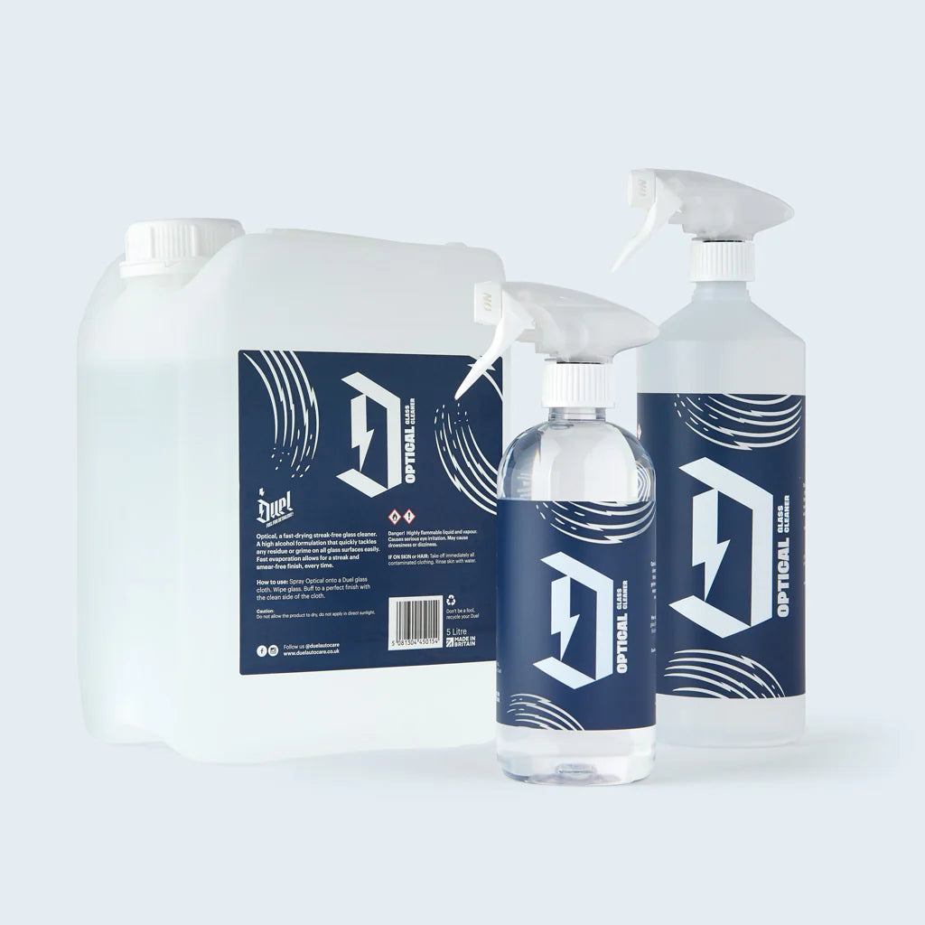 Duel Optical Glass Cleaner | Fast Drying & Streak Free Finish