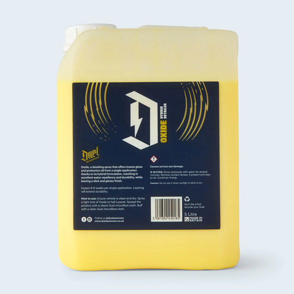 Duel Oxide Hybrid Quick Detailer | Ceramic Based Quick Detail Spray
