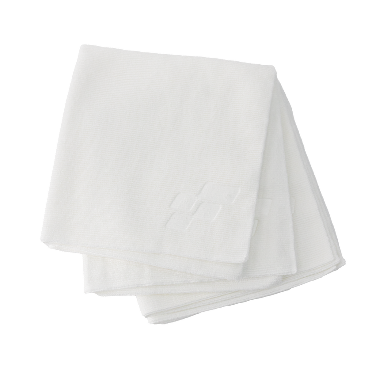Fibregloss White Dailydriver Multi-Purpose Microfibre Towels | 3 Pack All Purpose Microfibre Cloths 430GSM