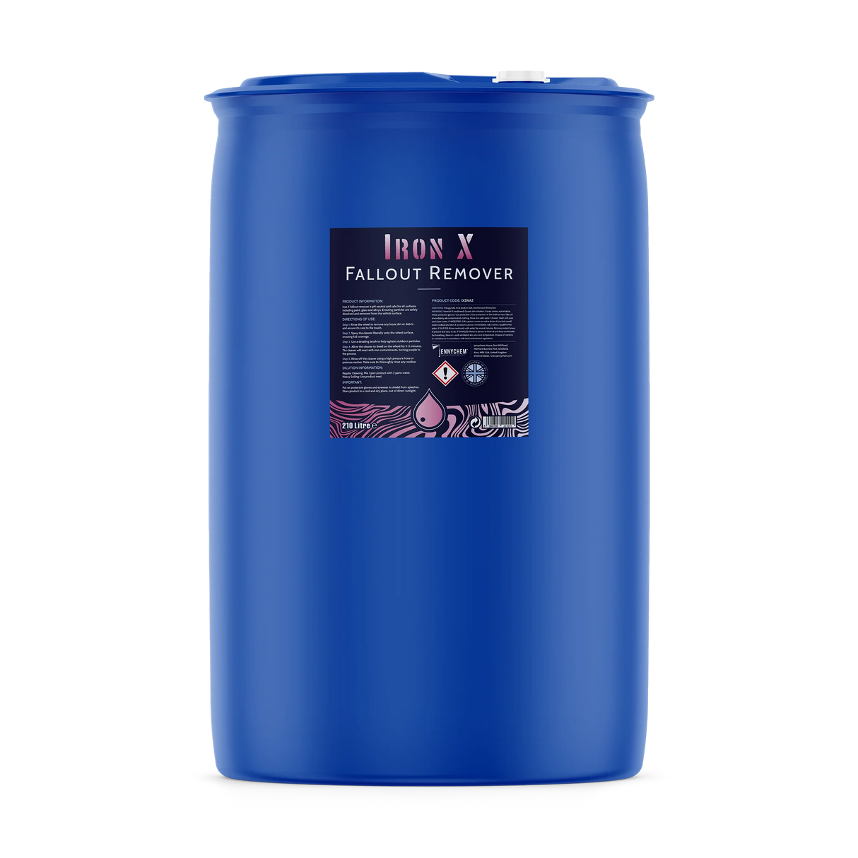 Jennychem Iron X Fallout Remover 210L | Bleeding Fallout