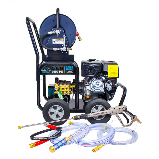 Kiam GORILLA POWER 3600PSI 15LPM 13HP Petrol Pressure Washer Loncin Engine