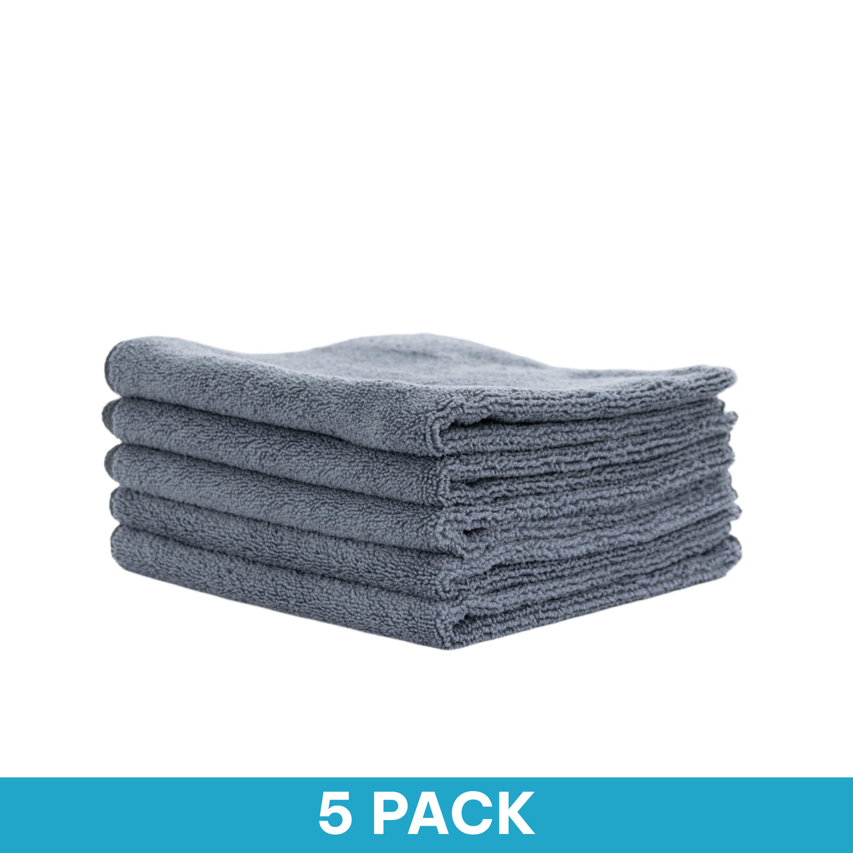 Mcrofbre Versatowel Grey | 5 Pack Multi-purpose Microfibre Cloths