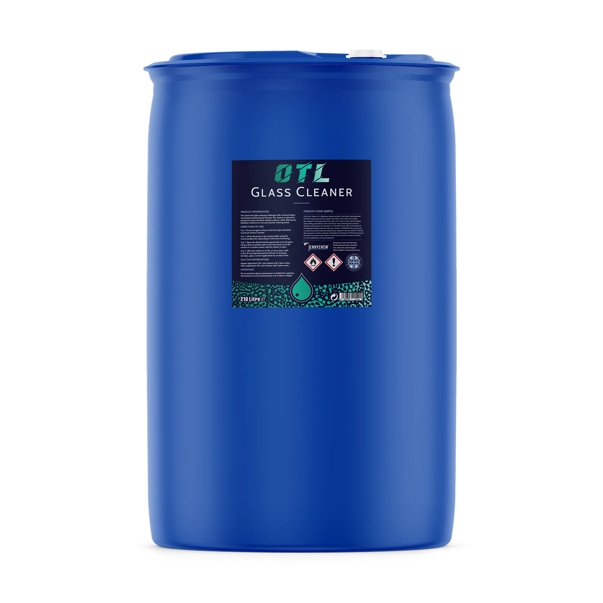 Jennychem Glass Cleaner OTL 210L | Car Window Cleaner