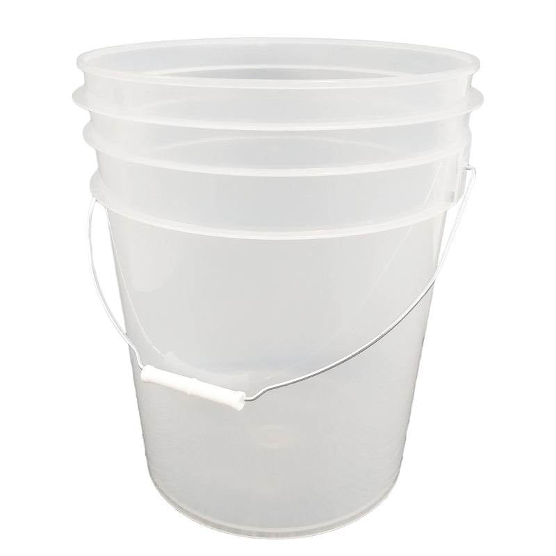 Grit Guard Wash Bucket - Clear | 20L Detailing Buckets