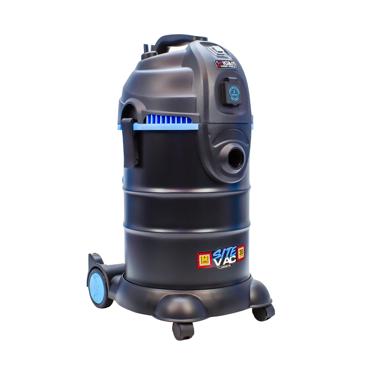 SiteVac® KV30PT – 30 Litre Wet & Dry Vacuum Cleaner with Power Take-Off – 1400W