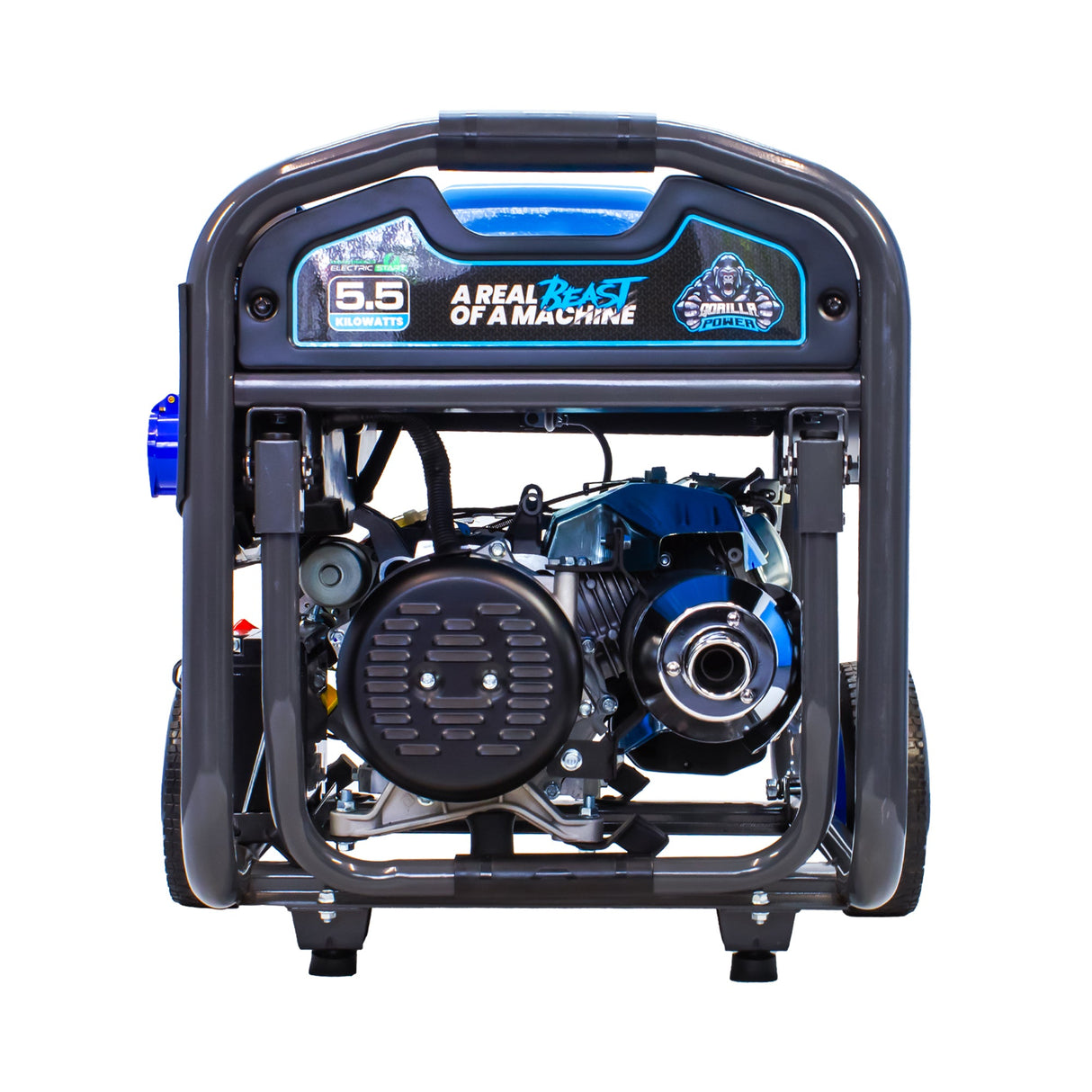 Gorilla Power 5500W Dual-Fuel Generator with Electric Start GP5500E-DF