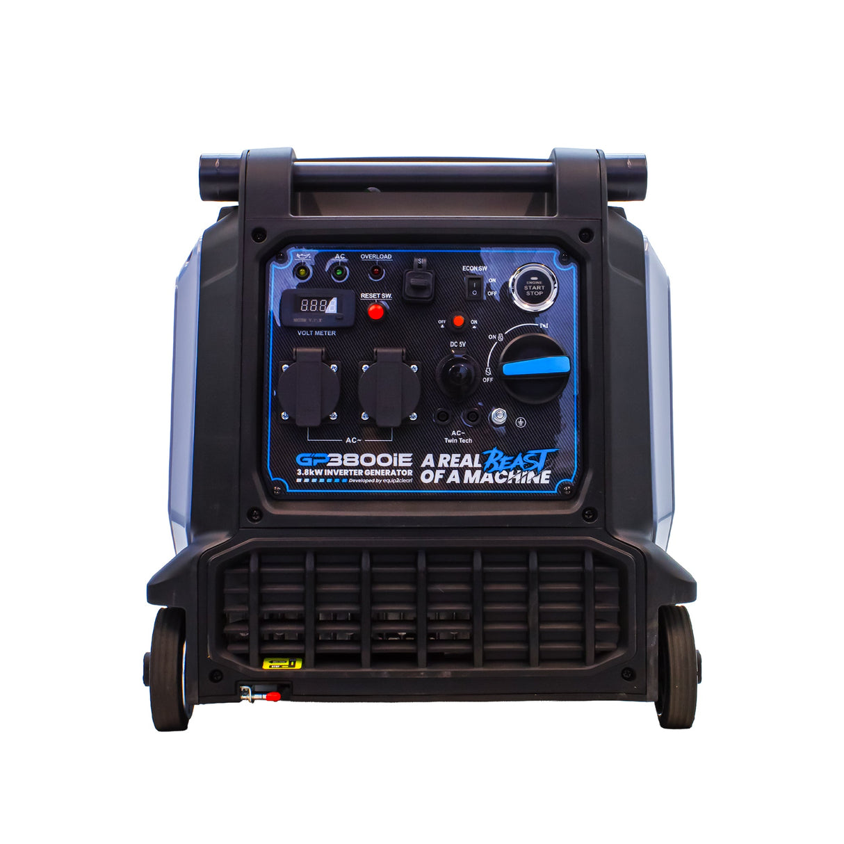 Gorilla Power 3800W Inverter Suitcase Generator with Electric Start - GP3800iE – Reliable Power On-The-Go