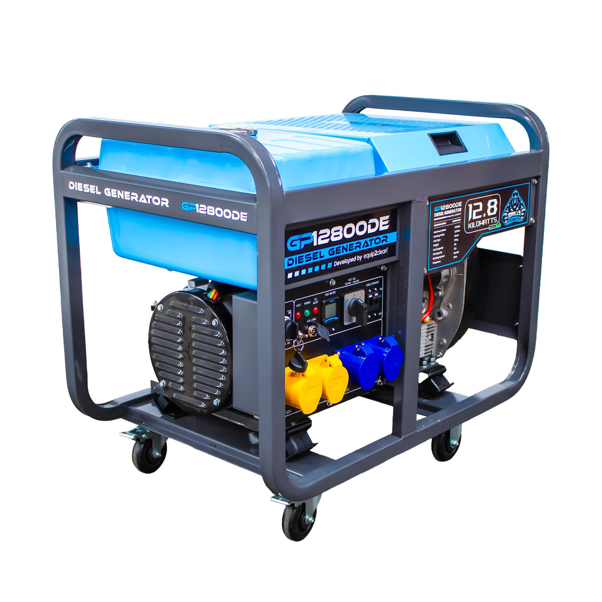 Gorilla Power 12800W Diesel Generator with Key Start - GP12800DE