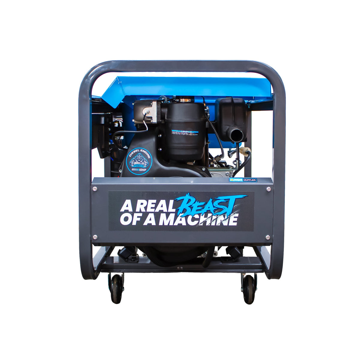 Gorilla Power 12800W Diesel Generator with Key Start - GP12800DE