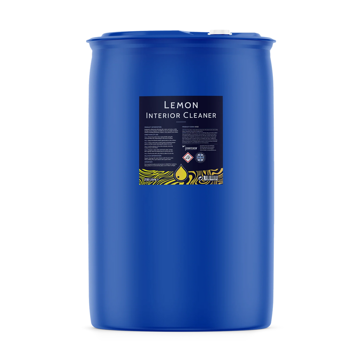 Jennychem Lemon Interior Cleaner 210L | Deep Clean Solution