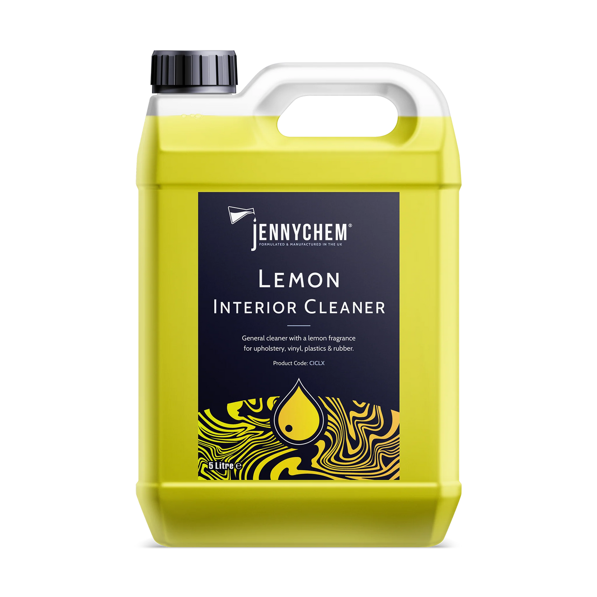 Jennychem Lemon Interior Cleaner | Powerful Deep Clean Solution 5L