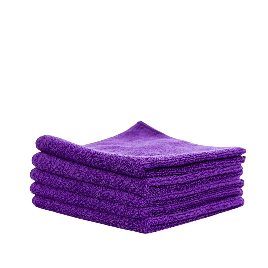 Mcrofbre Versatowel Purple | 5 Pack Multi-purpose Microfibre Cloths