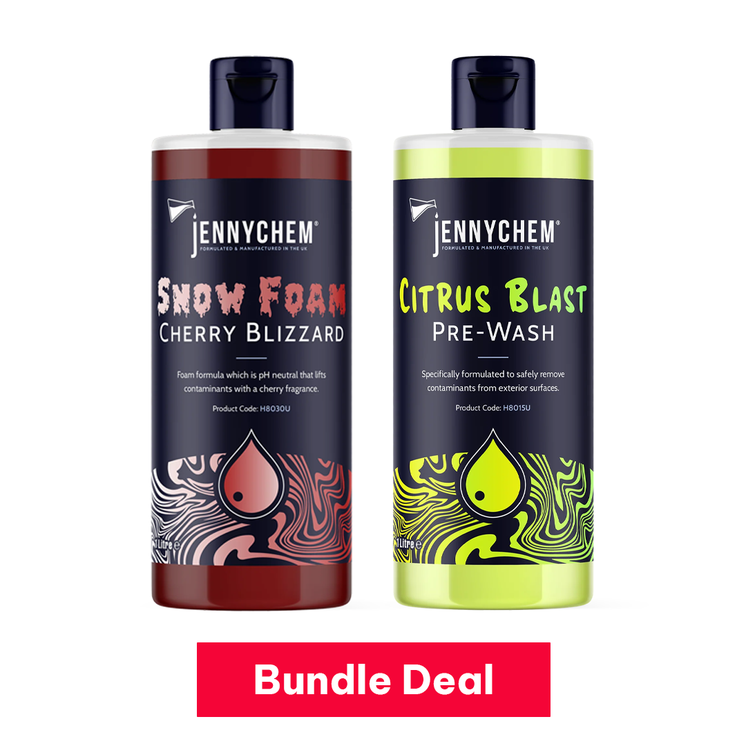 Jennychem Kit Car Cleaning Bundle | Snow Foam Pre Wash Bundle