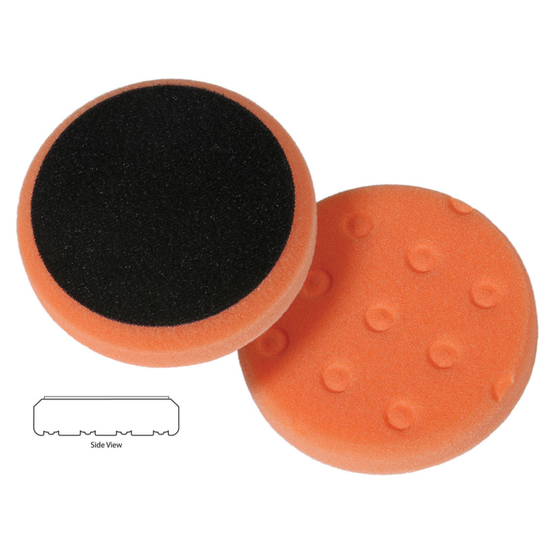 Lake Country CCS 3.5” Orange Light Cutting Pad - 2 Pack