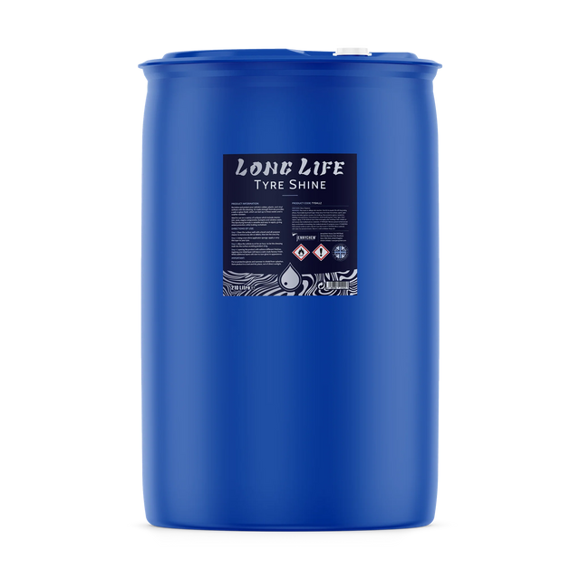 Jennychem Long Life Tyre Shine 210L | All Purpose Tyre & Trim Dressing