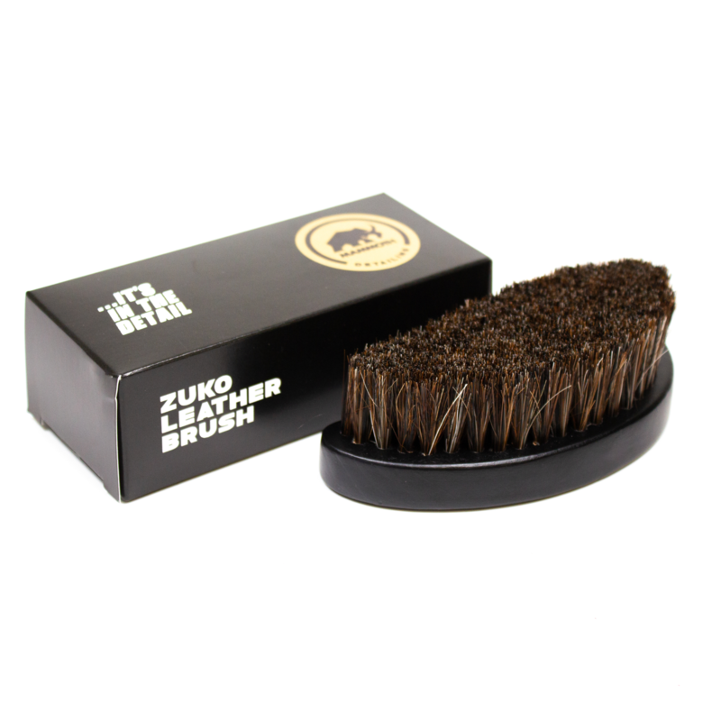 Mammoth Zuko Soft Leather Brush | Hoarse Hair Brush