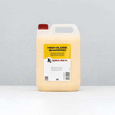 Nielsen Trade High Gloss Shampoo 5L | Wax Infused Car Shampoo