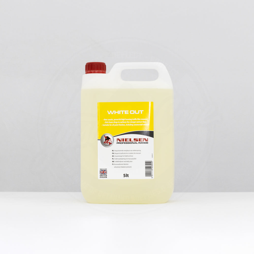 Nielsen White Out TFR 5L | High Strength Traffic Film Remover