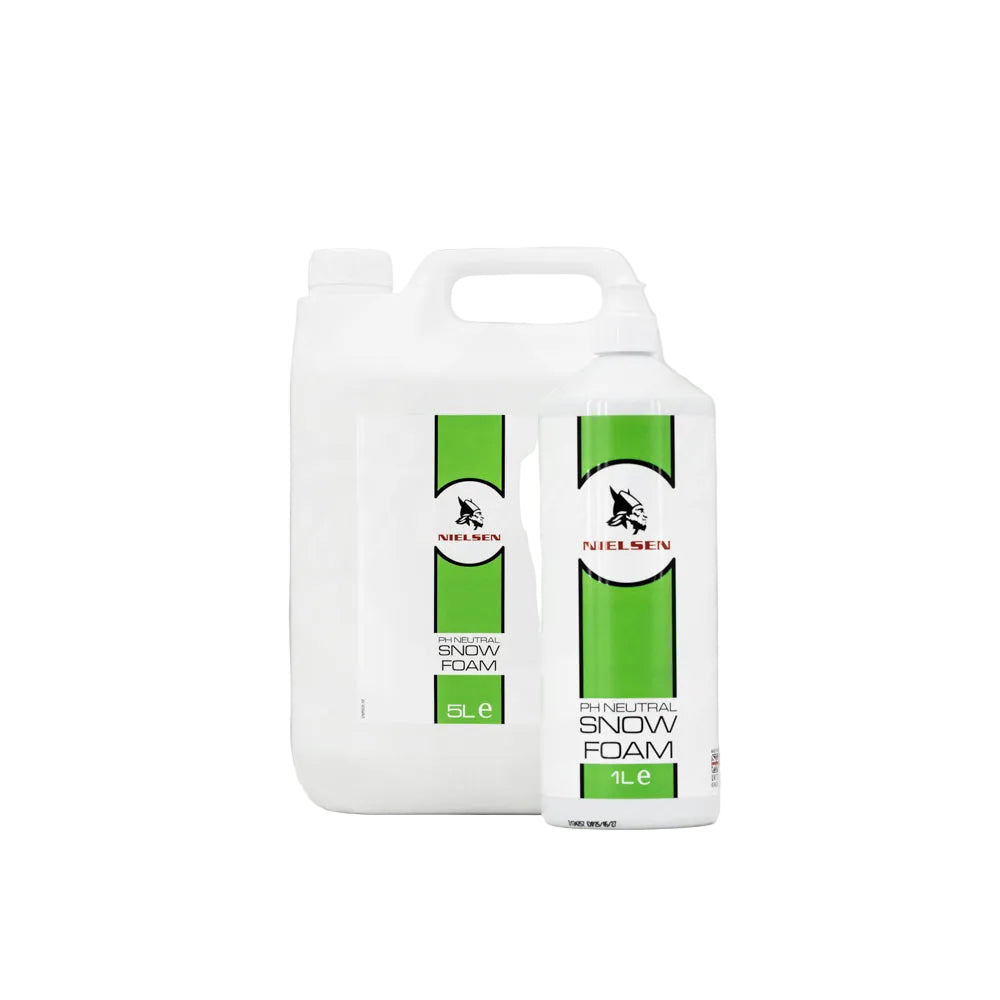 Nielsen pH Neutral Snow Foam | Powerful & Safe Pre Wash 1L & 5L