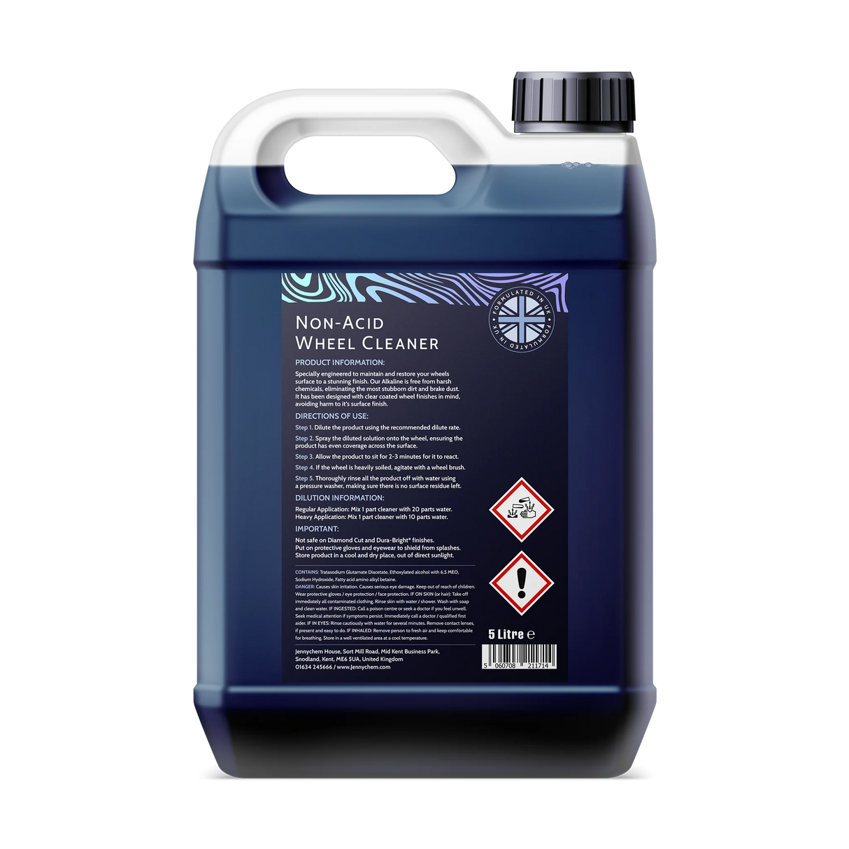 Jennychem Alloy Wheel Cleaner | Non-Acid Wheel Cleaner 5L