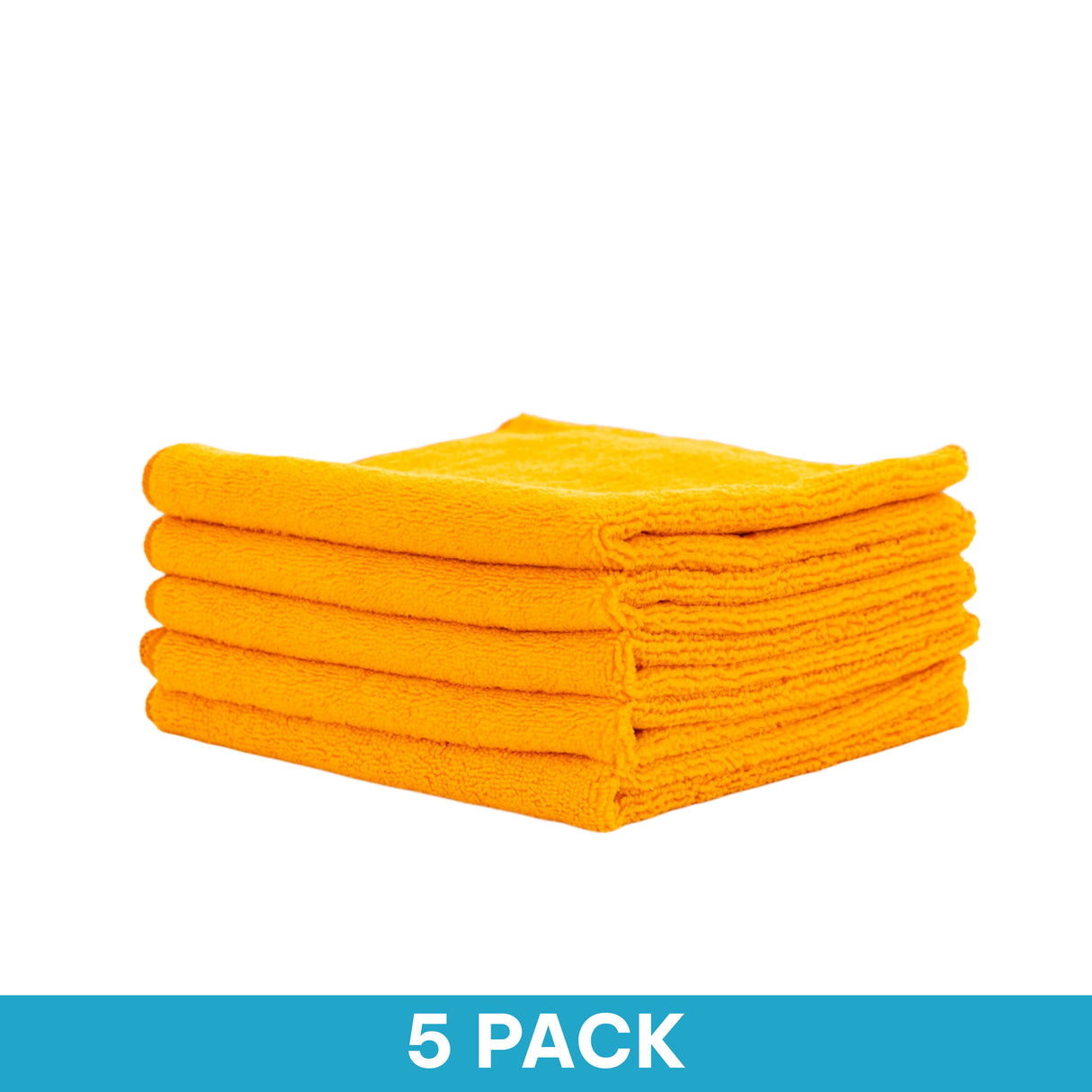 Mcrofbre Versatowel Orange | 5 Pack Multi-purpose Microfibre Cloths