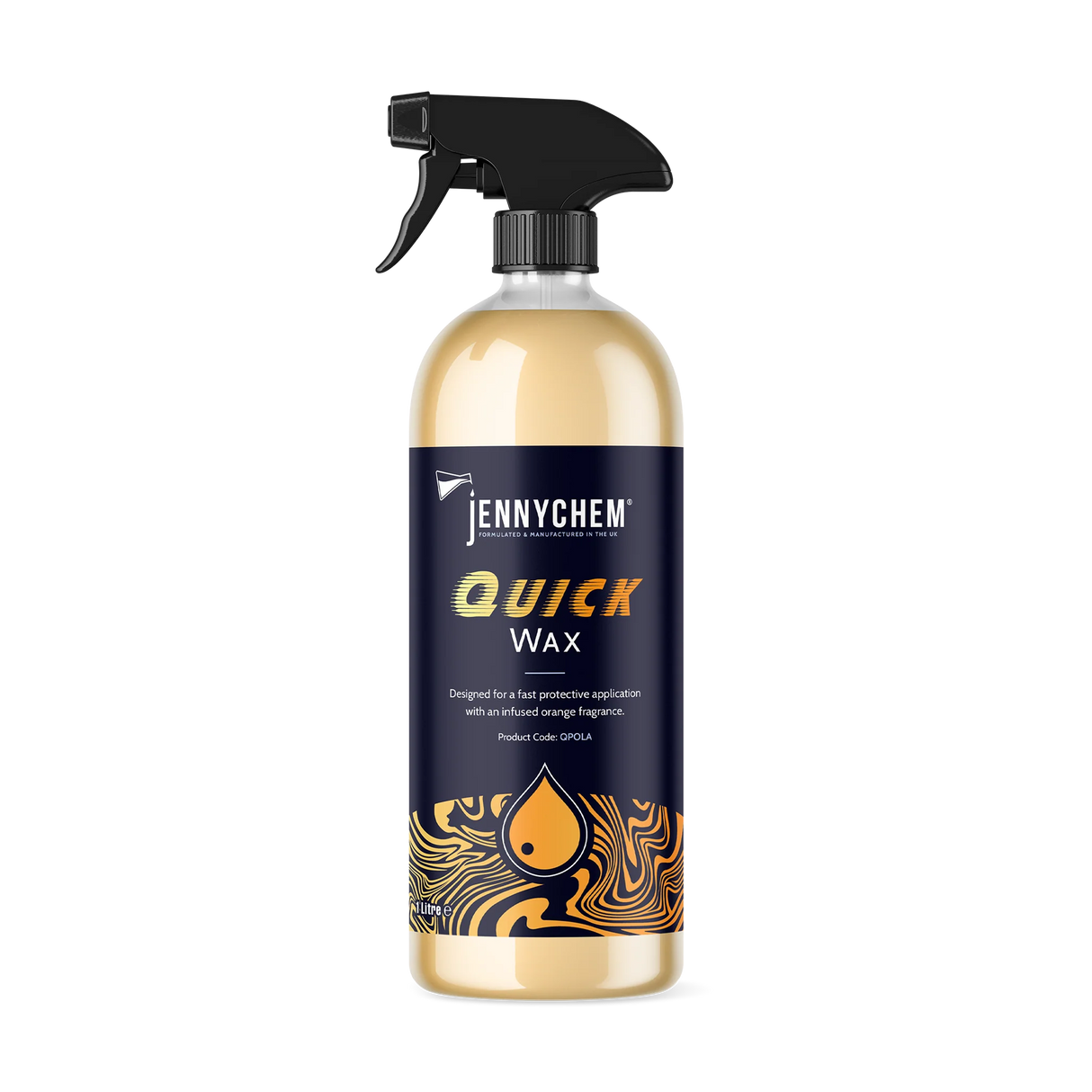 Jennychem Orange Quick Wax | Fast Protective Application 1L