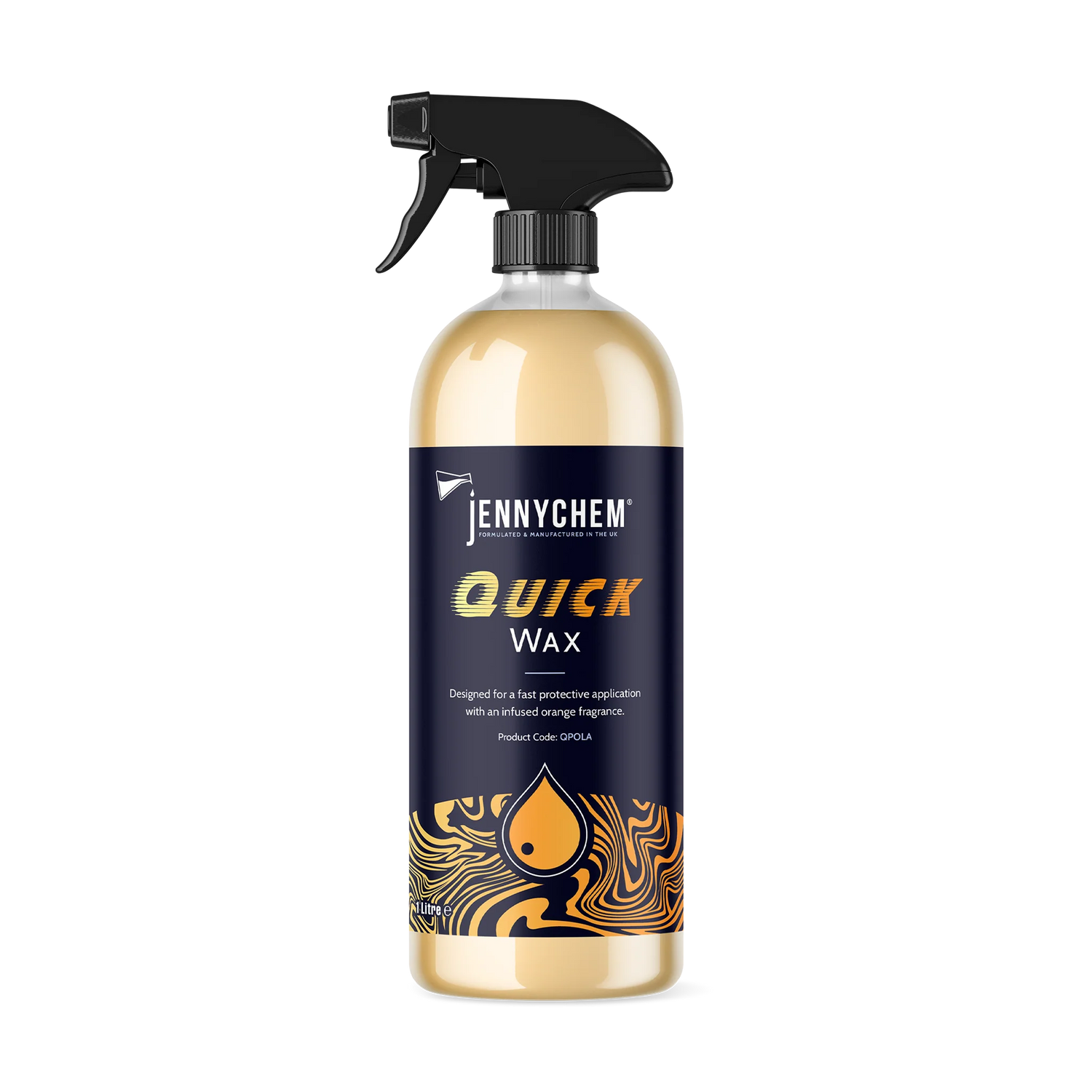 Jennychem Orange Quick Wax | Fast Protective Application 1L