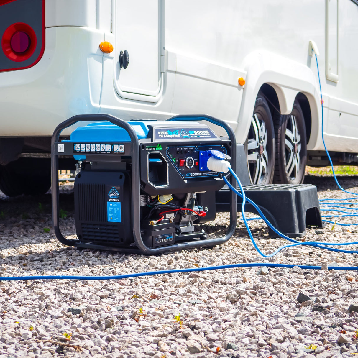 Gorilla Power 5000W Inverter Open Frame Generator with Electric Start