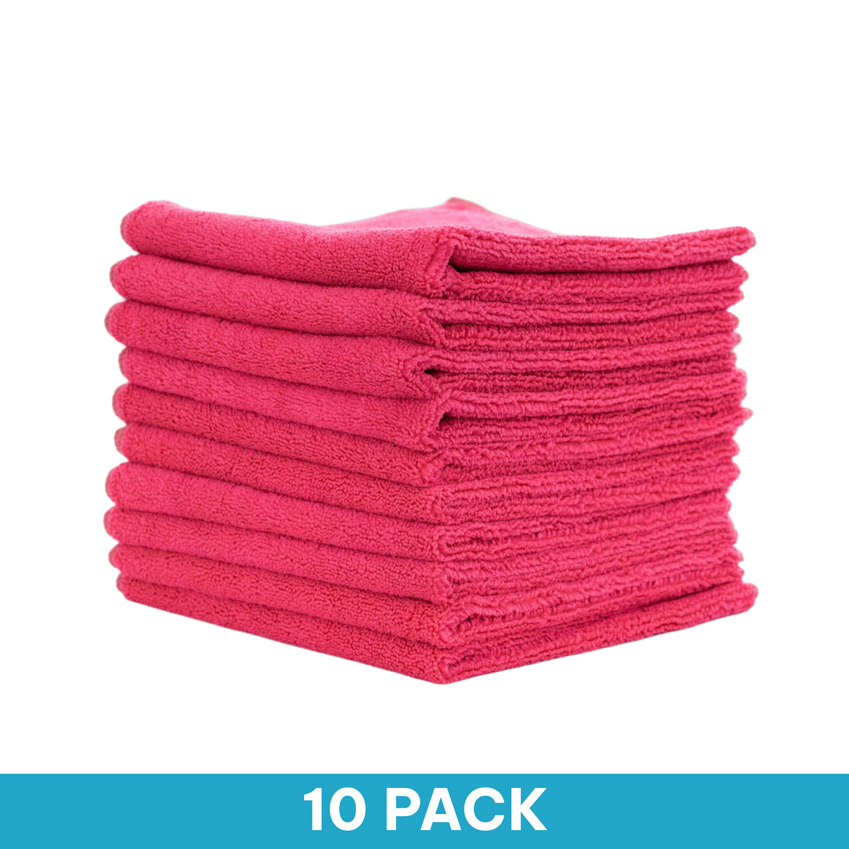 Mcrofbre Versatowel Pink | 10 Pack Multi-purpose Microfibre Cloths