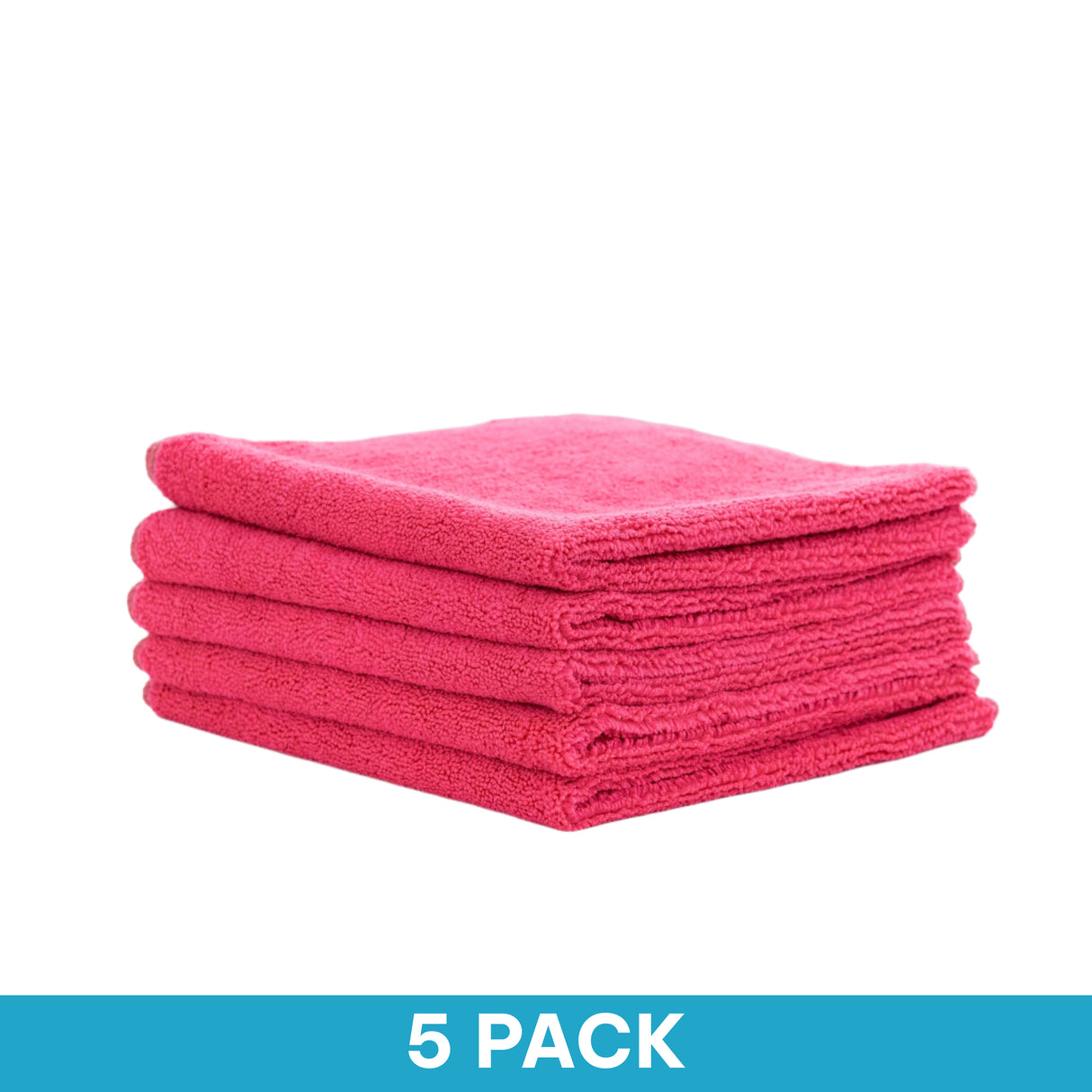 Mcrofbre Versatowel Pink | 5 Pack Multi-purpose Microfibre Cloths