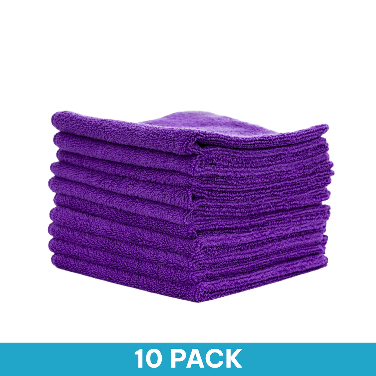 Mcrofbre Versatowel Purple | 10 Pack Multi-purpose Microfibre Cloths