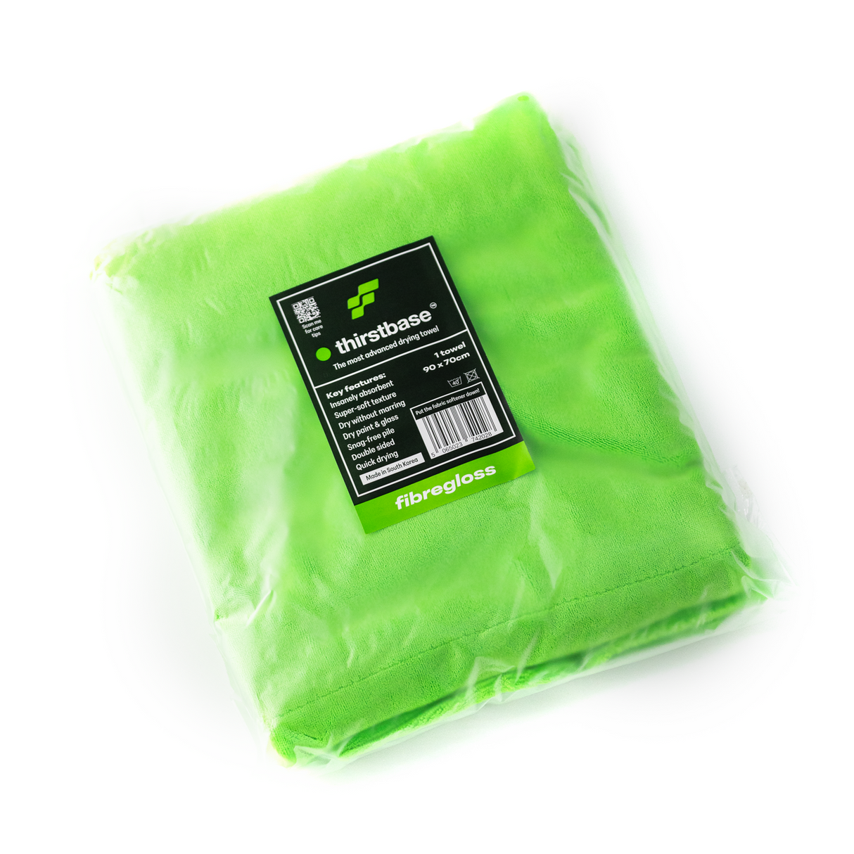 Fibregloss Thirstbase Double Sided Drying Towel 90 x 70cm | 1100GSM