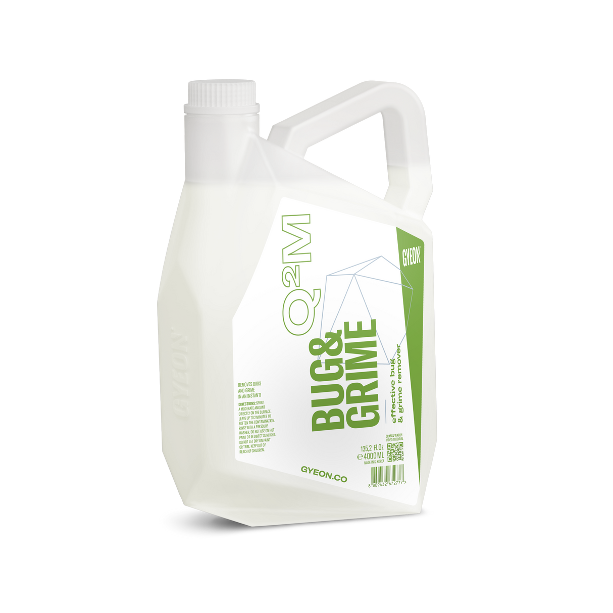 Gyeon Q²M Bug and Grime | Insect & Road Grime Remover 4L