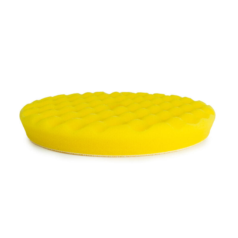 Rupes Yellow Waffle Rotary Polishing Pad – Fine – 150mm