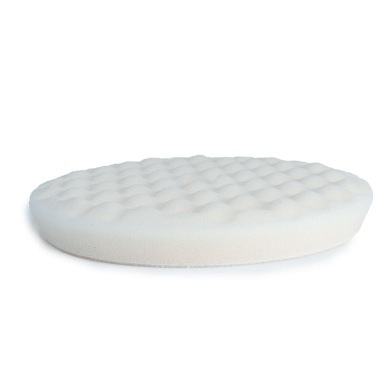 Rupes White Waffle Rotary Polishing Pad – Ultra Fine – 150mm