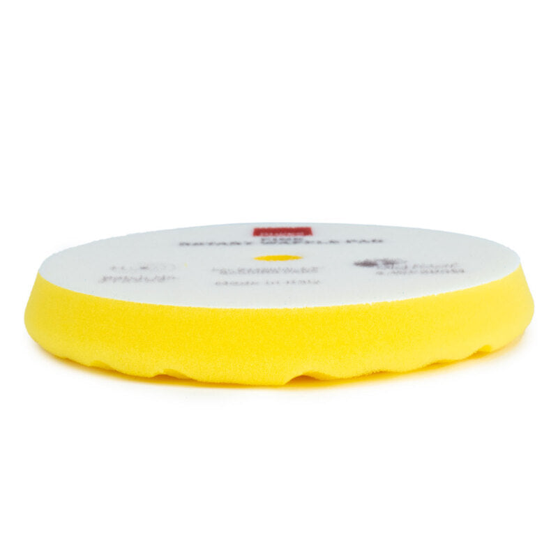 Rupes Yellow Waffle Rotary Polishing Pad – Fine – 150mm