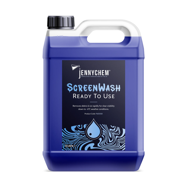 Jennychem Screenwash Ready To Use (-6°C) 5L | Clear Visibility