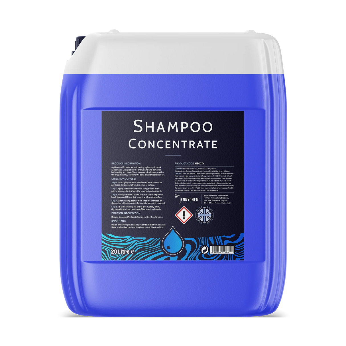Jennychem Shampoo Concentrate | pH Neutral Vehicle Shampoo 20L